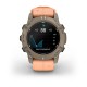 Смарт-часы Garmin Descent G2 цвета палома с ремешком цвета розовая ракушка