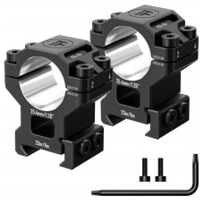 Кільця Discovery 6061 For Picatinny 1inch(25.4mm) 1.26in DGPR2-25.4-1.26-61 (M240602)