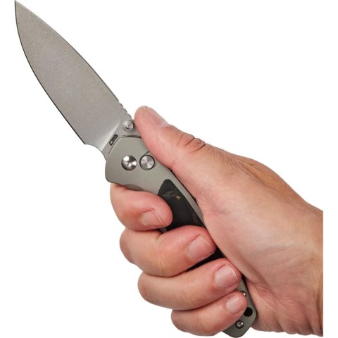 Ніж CJRB Pyrite Titanium, S90V steel