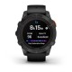 Смарт-часы Garmin fenix 7 Pro Solar Edition сланцево-серые с черным ремешком