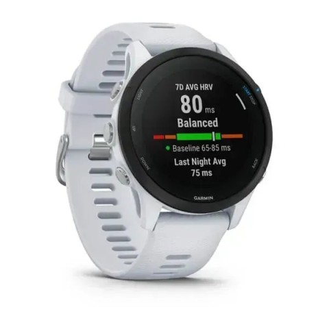 Смарт-часы Garmin Forerunner 255 Music белый камень