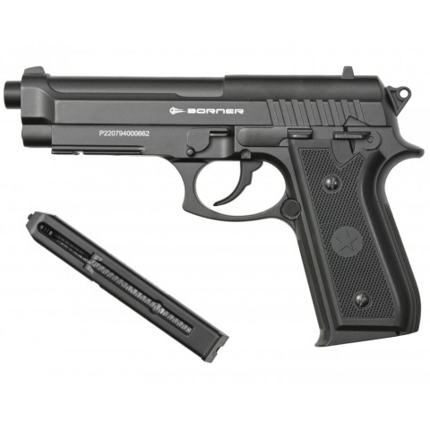 Borner 92M (Beretta 92) метал Black