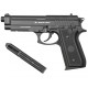 Borner 92M (Beretta 92) метал Black