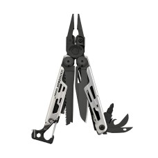 Мультиінструмент Leatherman SIGNAL BLACK & SILVER, картонна коробка