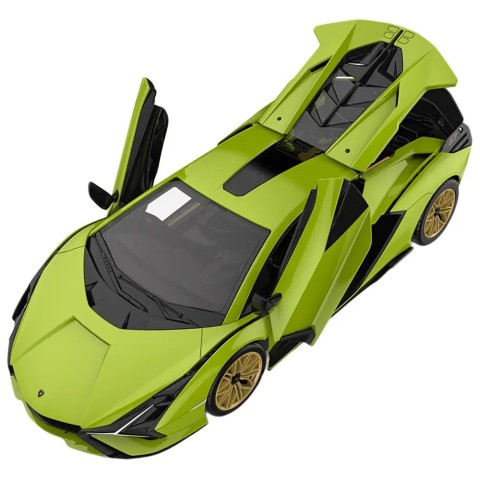 Машинка-конструктор Rastar Lamborghini Sian 1:18. Зеленый