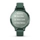 Смарт-часы Garmin Lily 2 Active яшмово-зеленые с силиконовым ремешком яшмово-зеленого цвета