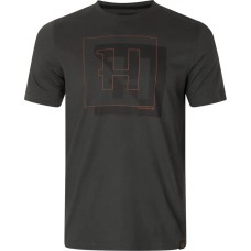 Футболка Harkila H-logo S/S T-shirt XL ц:phantom