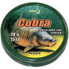 Поводковый материал Katran Cobra 20m (brown) 25lb