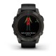 Смарт-годинник Garmin fenix 7 Pro Sapphire Solar Edition карбоново-сірий титановий DLC з чорним ремінцем