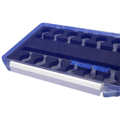 Коробка Meiho Versus Wave Tai Rubber Stopper VW-2020NS 225x190x28mm Clear