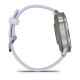 Спортивний годинник Garmin Venu 4 41мм Silver Periwinkle із силіконовим ремінцем 010-03013-01