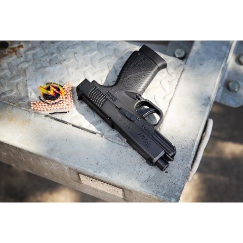 Пистолет пневматический ASG Bersa BP9CC. CO2. BB кал. 4.5 мм