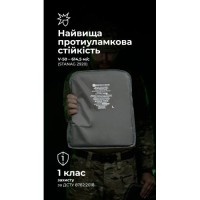Балістичні пакети під бронежилет Crye Precision AVS (1 клас | L | 2 шт. | 1110 г | НВМПЕ ✡ Ізраїль) ТМ Балістика