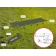 Ліжко складане Naturehike XJC05 NH20JJ001, Поліестер Oxford / алюміній, хакі