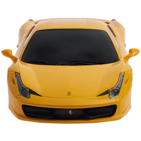 Машинка Rastar Ferrari 458 Italia 1:24 ц:желтый