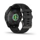 Смарт-годинник Garmin fenix 7 Pro Sapphire Solar Edition карбоново-сірий титановий DLC з чорним ремінцем