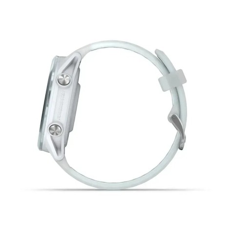 Смарт-годинник Garmin Forerunner 570 (42 мм) блакитний алюміній/білий