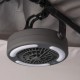 Фонарь кемпинговый Bo-Camp Fan/Hanging Lamp 110 лм з вентилятором Grey
