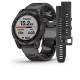 Смарт-часы Garmin fenix 7 Sapphire Solar карбоново-серые титановые DLC с титановим вентилируемым браслетом