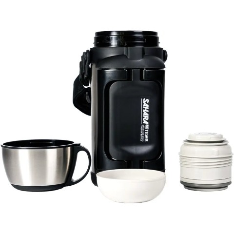 Термос Tiger MHK-A120XC 1,2л Silver grey/black