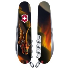 Нож Victorinox Swiss Army Huntsman Zodiac Фантастический дракон