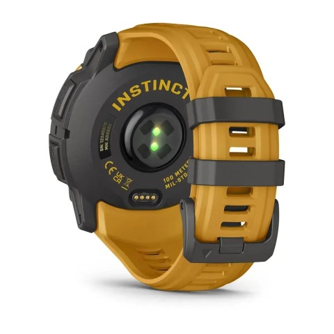 Смарт-годинник Garmin Instinct 3 (50 мм) сонячний спалах/сірий