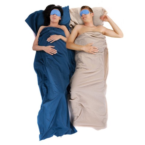 Підкладка для спального мішка Naturehike NH15S012-D, бавовна, синій