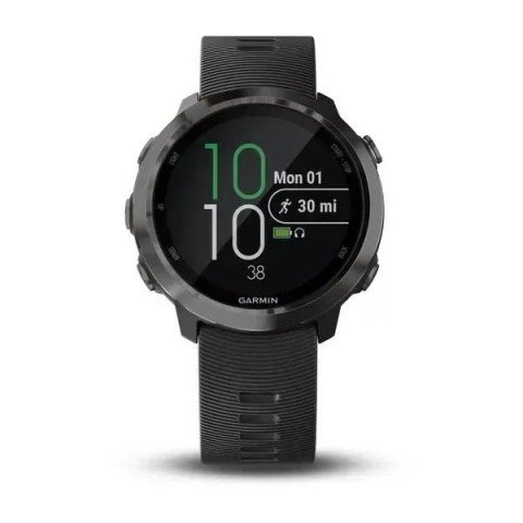 Смарт-годинник Garmin Forerunner 645 Music сірий з чорним ремінцем
