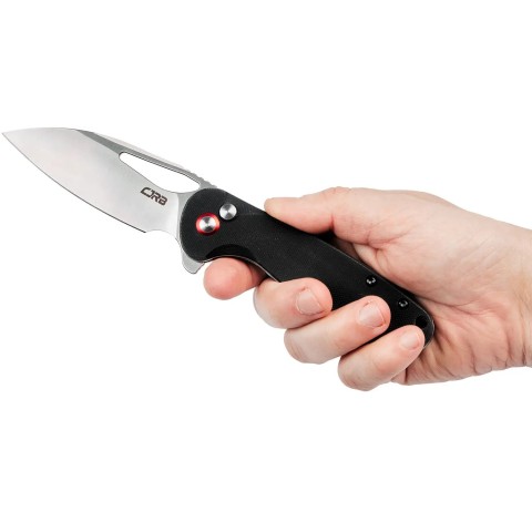Нож CJRB Lago SW, AR-RPM9 Steel, G10, ц:black