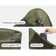 Стілець складаний ультралегкий Naturehike CNK2550JJ013 Yamami YL01, розмір L, алюміній, оливковий