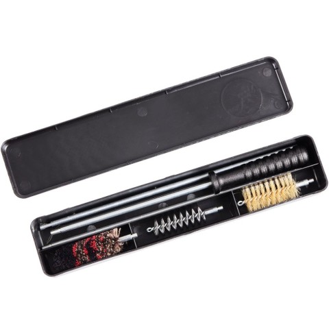 Набір для чищення MEGAline 12к. пласт. короб, алюмінієвий шомпол