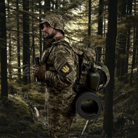 Тактичний рюкзак Ukrarmor DM20 на 20 л. Cordura 1000D. Кріплення Molle Піксель