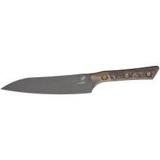 Нож кухонный Microtech Utility Knife DLC Livewire Signature Series Brown