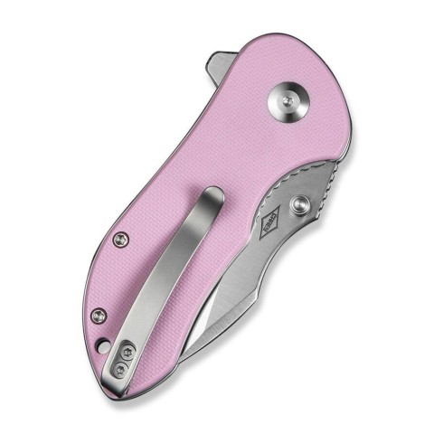 Ніж складаний кишеньковий Civivi Gordo, (6.4 см) D2 / G10 рожевий