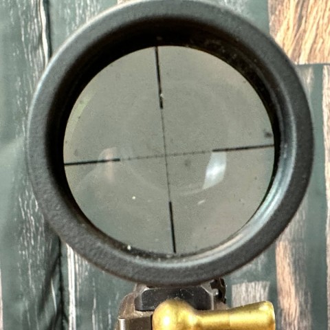 Пневматична гвинтівка (PCP) ZBROIA Хортица 450/220 (коричневий) з ОП  Б/У