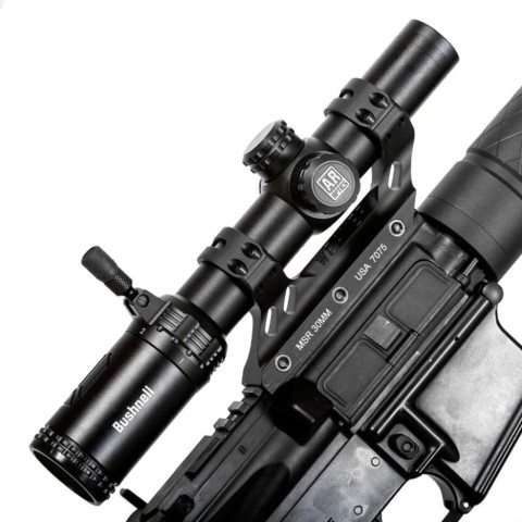 Оптичний приціл Bushnell AR Optics 1-8x24, сітка BTR-1 BDC з підсвічуванням