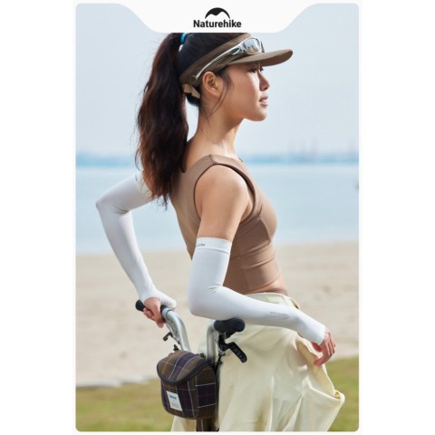 Сонцезахисні рукава Naturehike CYY2421ZB010, світло-салатні