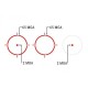 Прицел коллиматорный Holosun SCRS RD MRS, 2 MOA Dot & 65 MOA Circle (Red) Solar