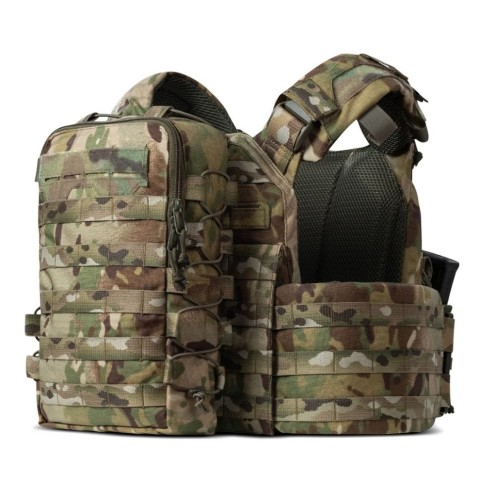 Тактичний рюкзак Ukrarmor на 10 л. Кріплення Molle. Cordura 1000D Мультикам