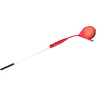 Ручной метатель MTM д/стрельбы по тарелкам, 1 место. Увеличенная дистанц. броска ц:красный