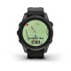 Смарт-часы Garmin epix Pro Gen 2 Sapphire Edition (42мм) карбоново-серые титановые DLC с черным ремешком