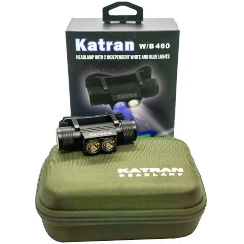 Фонарь налобный Katran W/B460 PRO (+case)