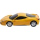 Машинка Rastar Ferrari 458 Italia 1:24 ц:желтый