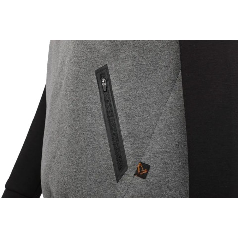 Реглан Savage Gear Tec-Foam Hoodie XXL Dark Grey Melange