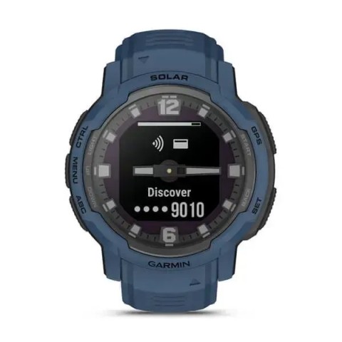 Смарт-часы Garmin Instinct Crossover Solar синие