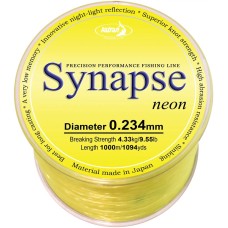 Волосінь Katran Synapse Neon 1000m (neon-yellow) 0.234mm 9.55lb