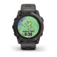 Смарт-годинник Garmin fenix 7X Pro Sapphire Solar Edition карбоново-сірий титановий DLC з титановим вентильованим браслетом