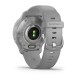 Смарт-годинник Garmin Venu 2 Plus сірий зі сріблястим безелем і силіконовим ремінцем