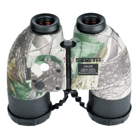 Бінокль SIGETA General 10x50 Camo floating/compass/reticle морський