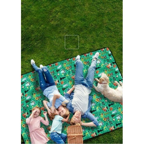 Килимок для пікніку Naturehike NH19D024-Z 200*180 cм, зелений ліс